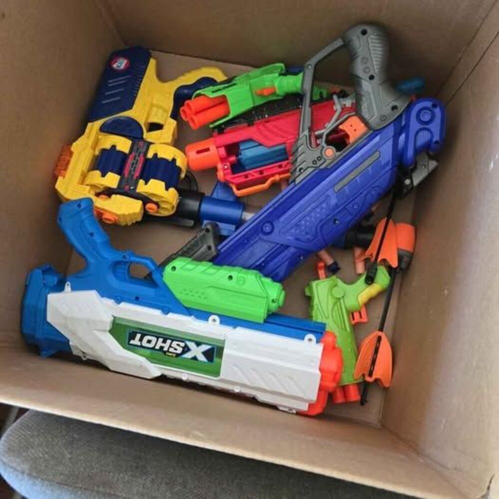 Nerf and X-Shot Blaster Lot